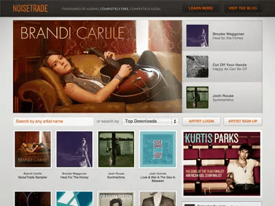 Artist-to-fan music discovery experience